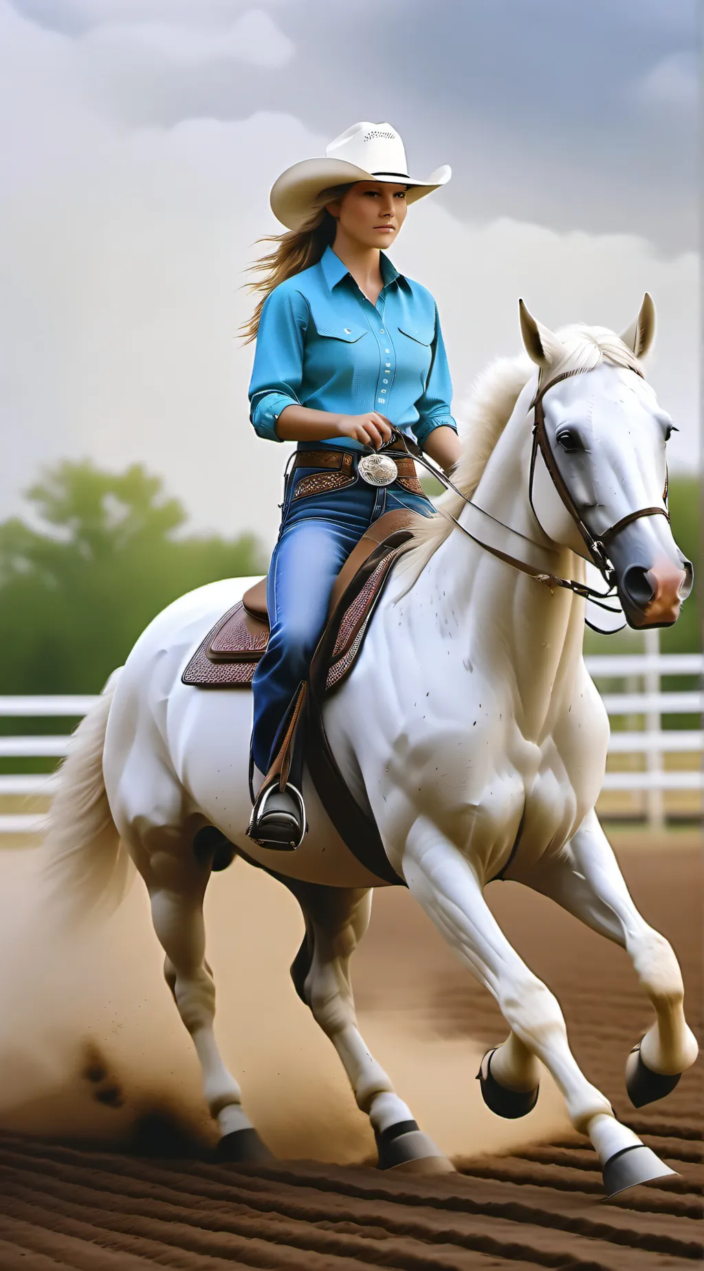 ai character: Dixie  background