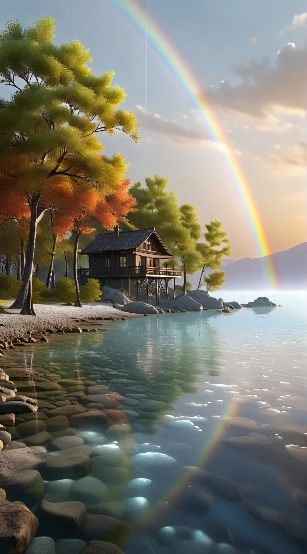 ai character: H,R,H,D ✨✨ background