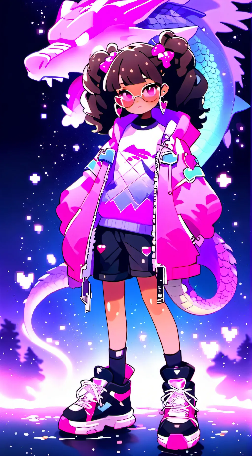 ai character: Allie the Alien background