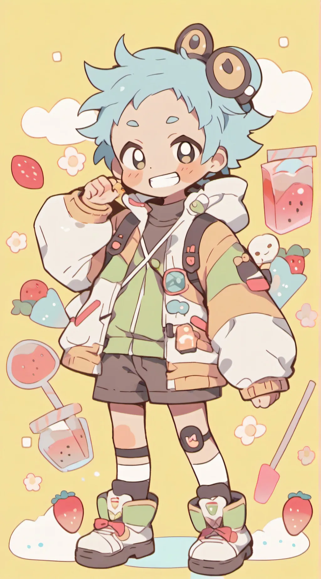 ai character: Zoro background