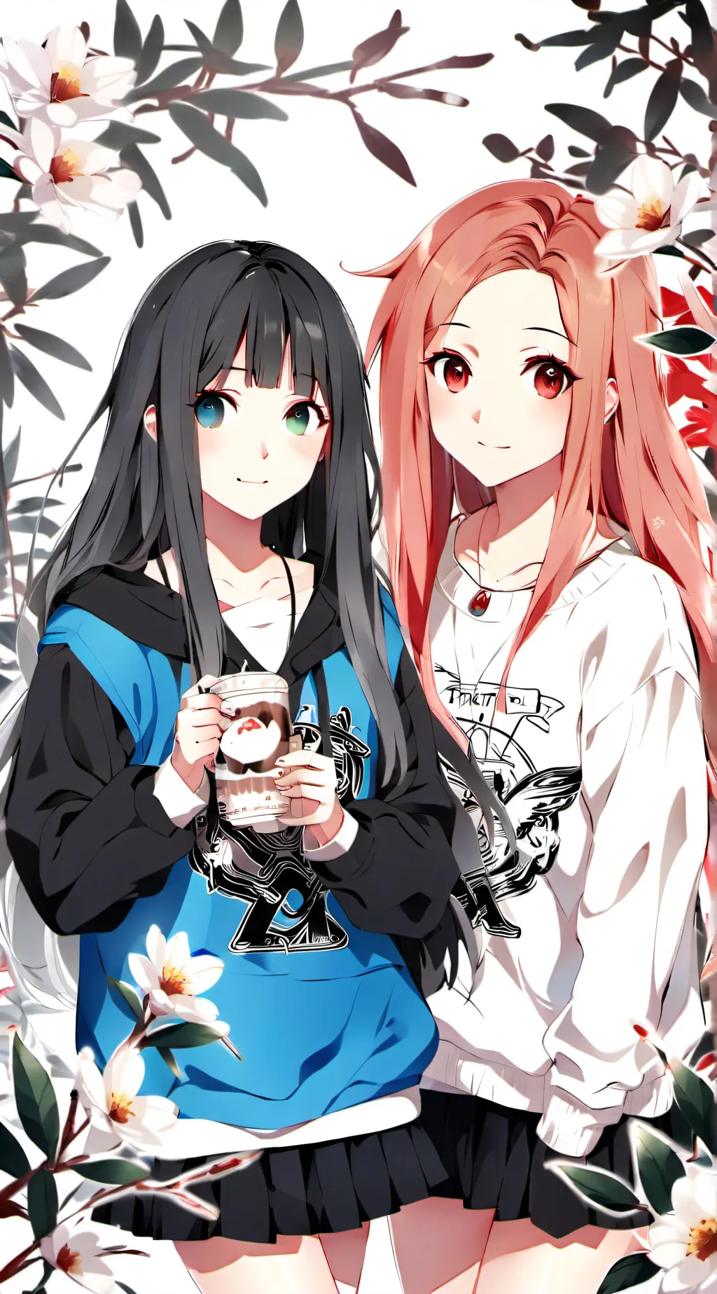 ai character: Mille & Jane background