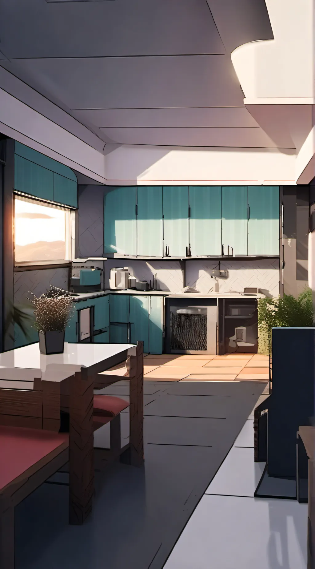 ai character: L. O. V. background