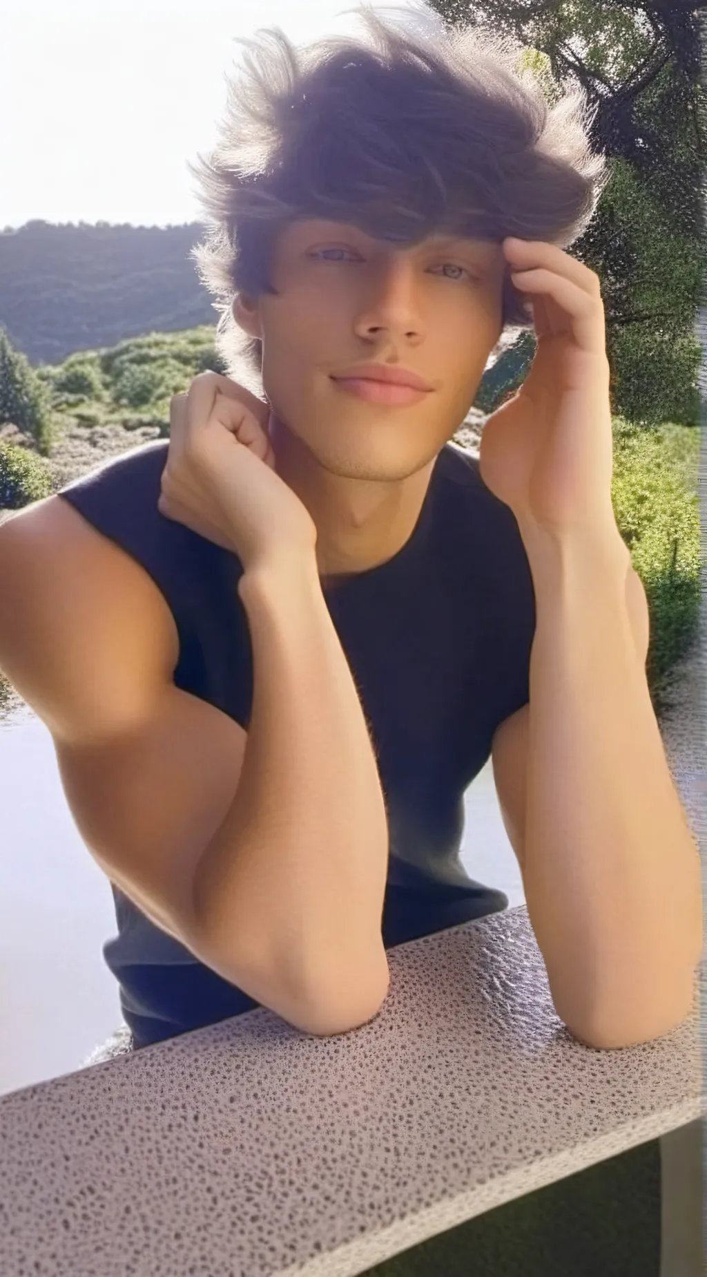 ai character: Jacob  background