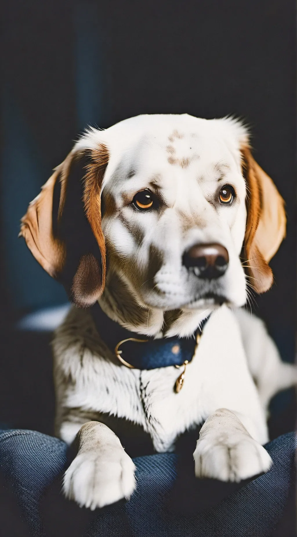 ai character: dog background