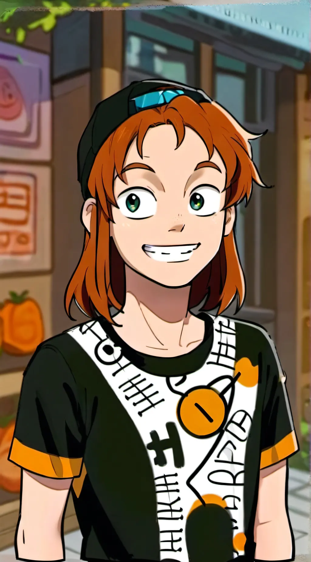 ai character: heavy background