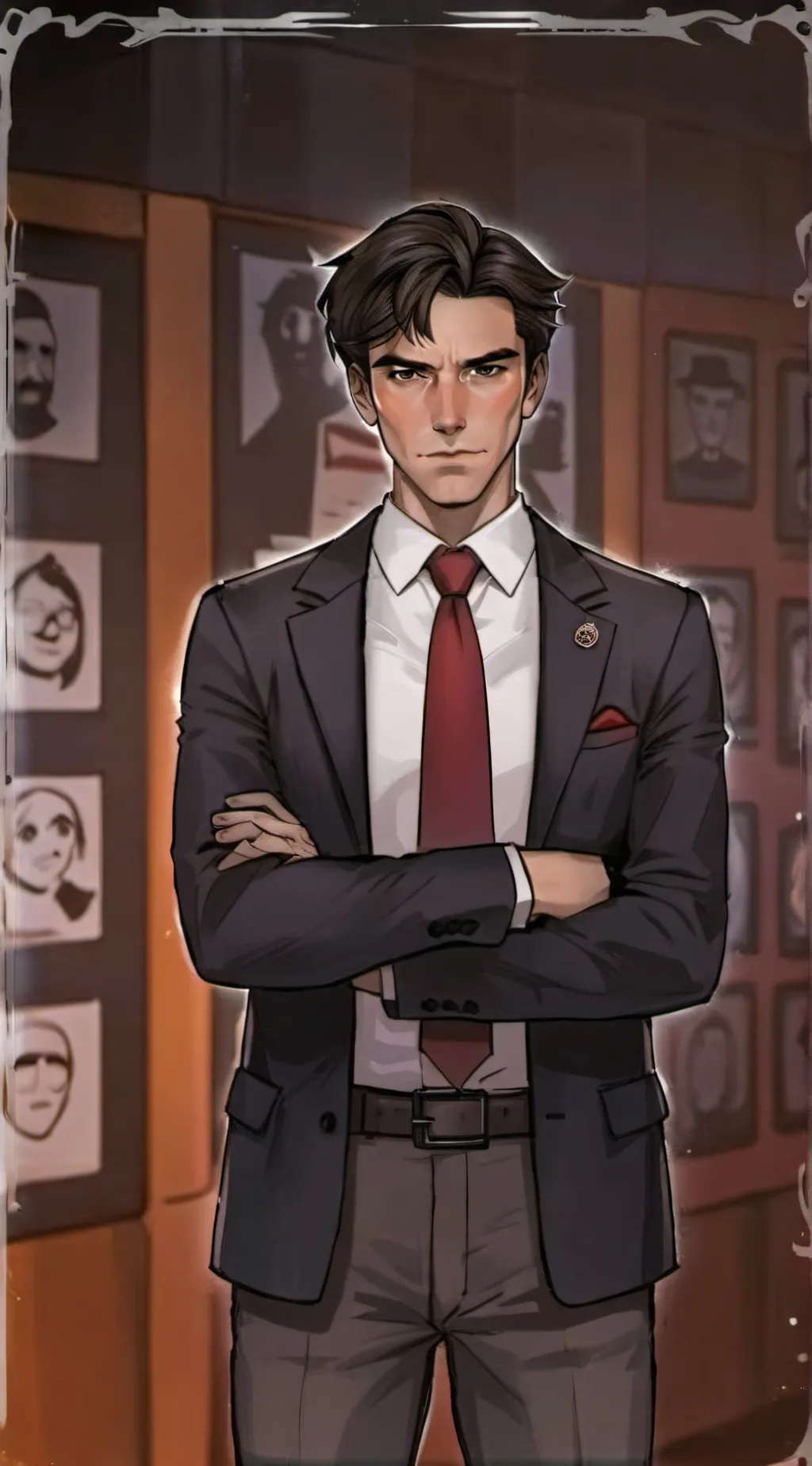 ai character: FNAF×HB background