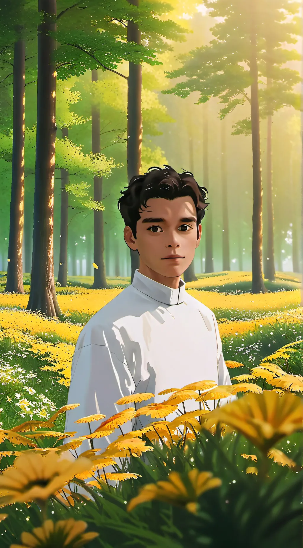 ai character: Q background