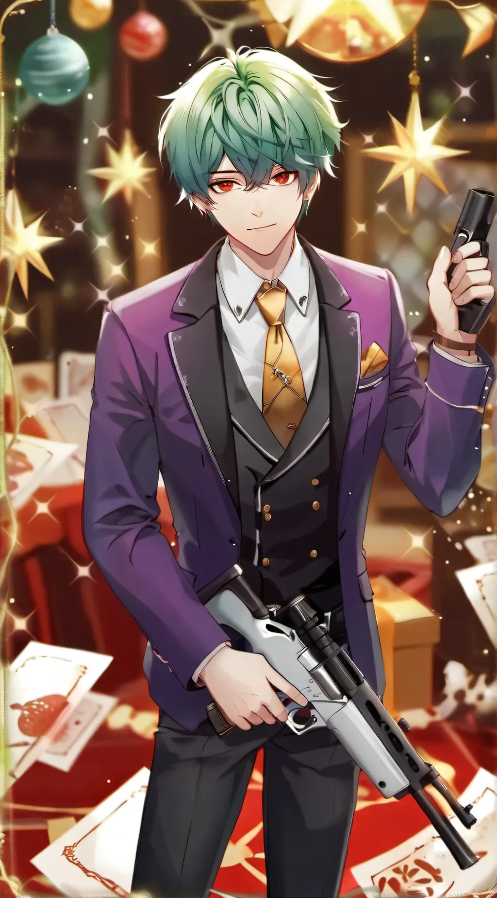 ai character: Joker background