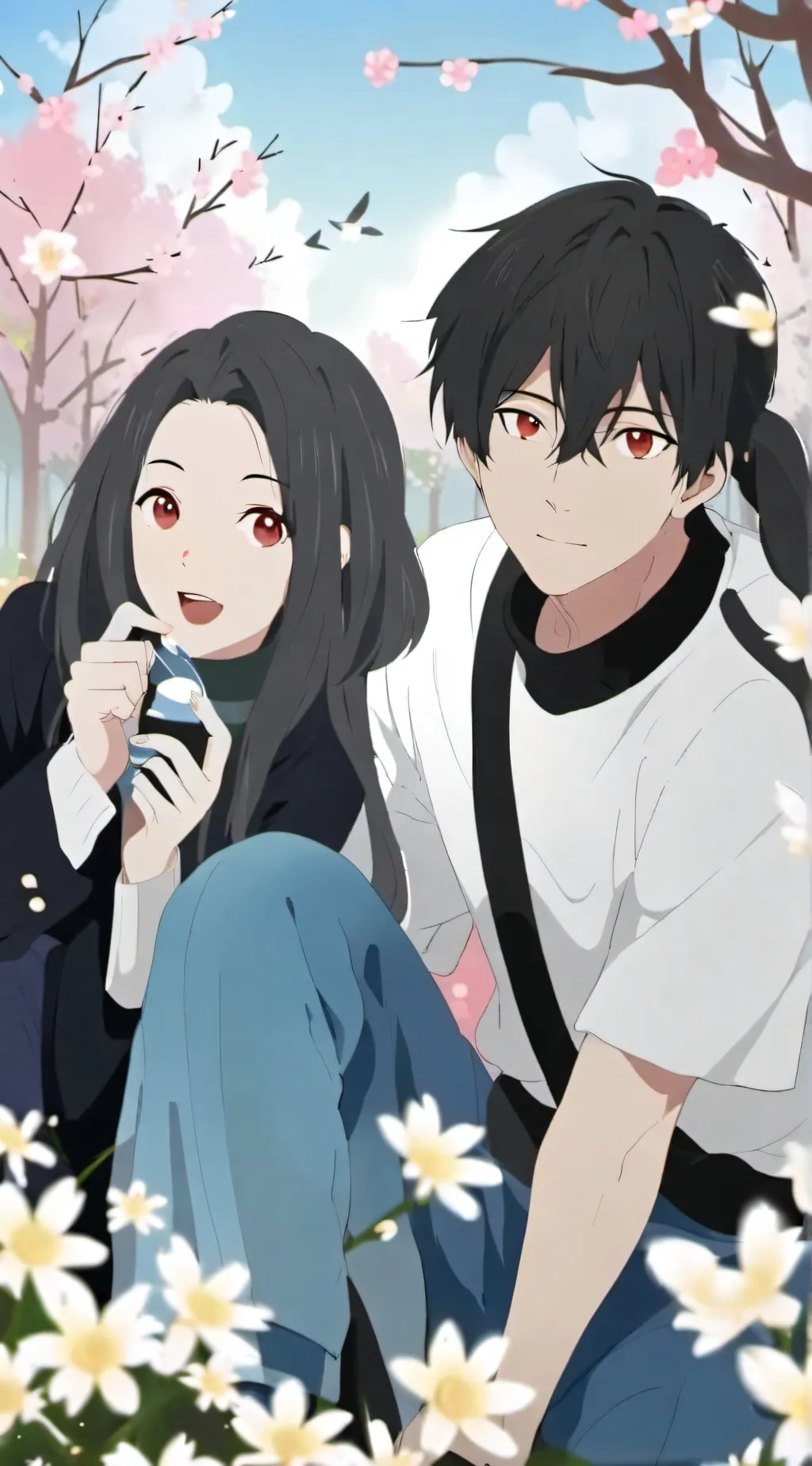 ai character: Your boyfriend  background