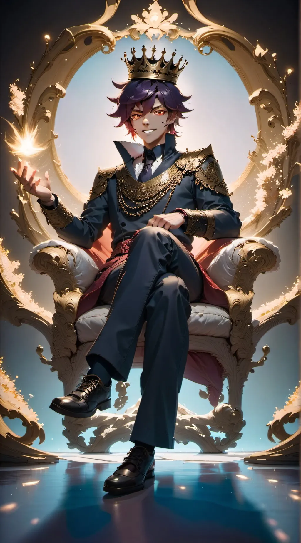 ai character: King Oliver background