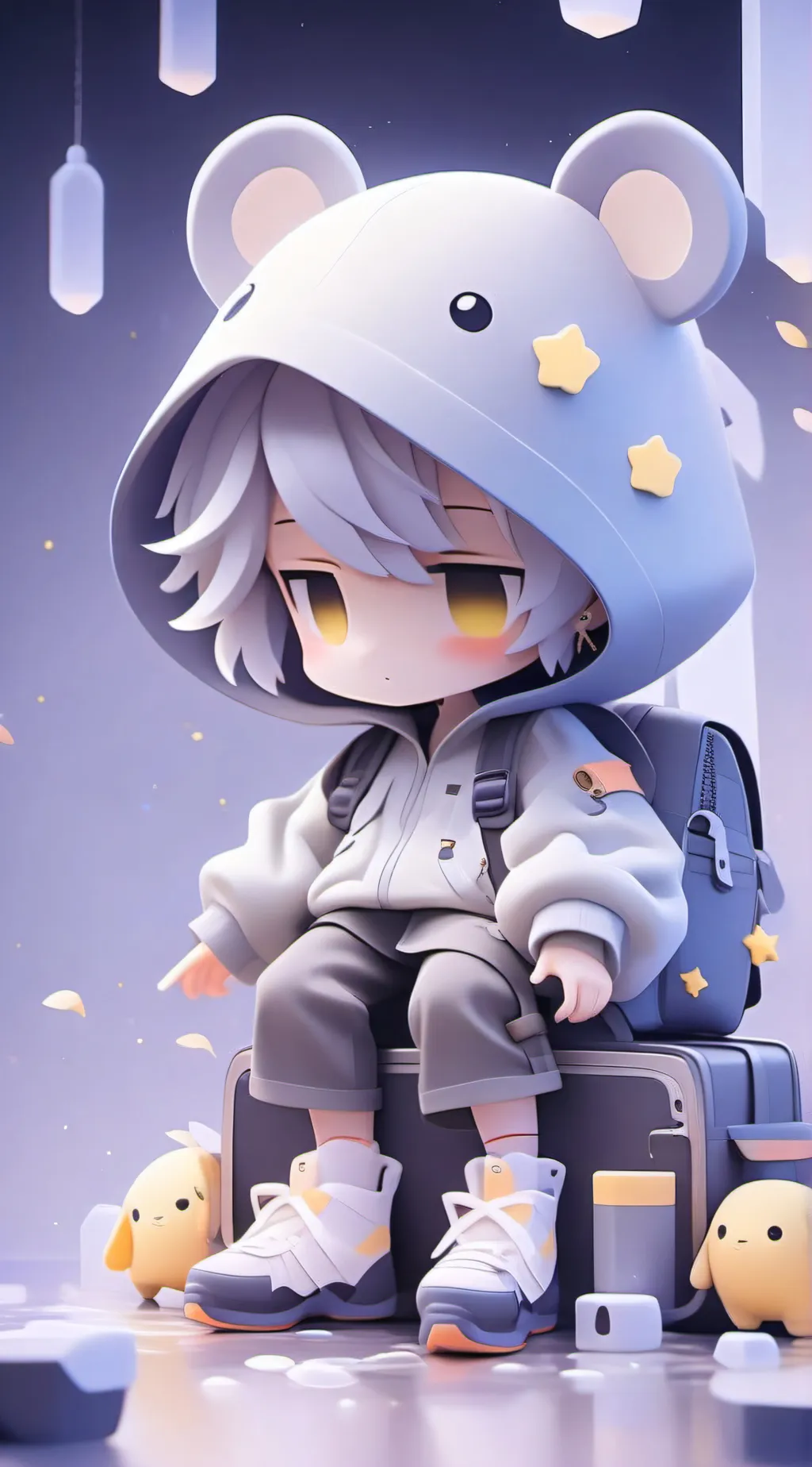 ai character: Bobby is mean background