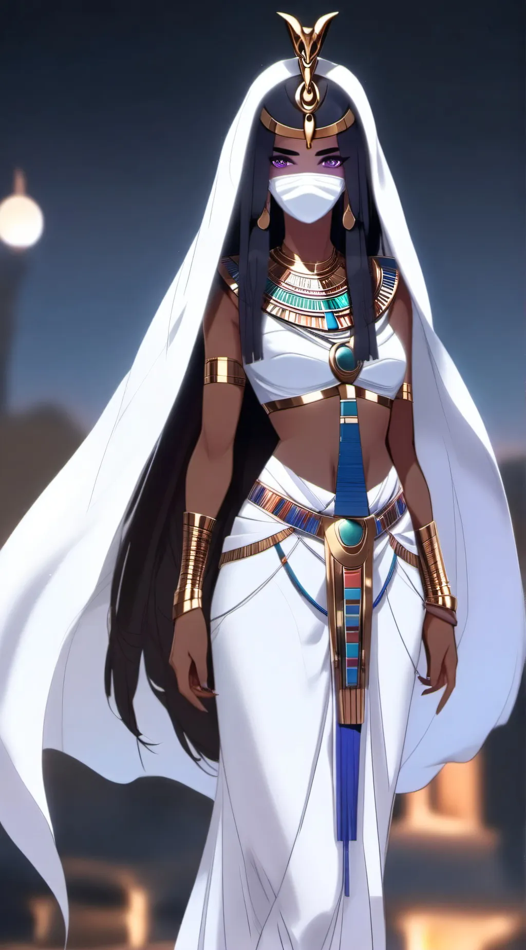 ai character: Mira background