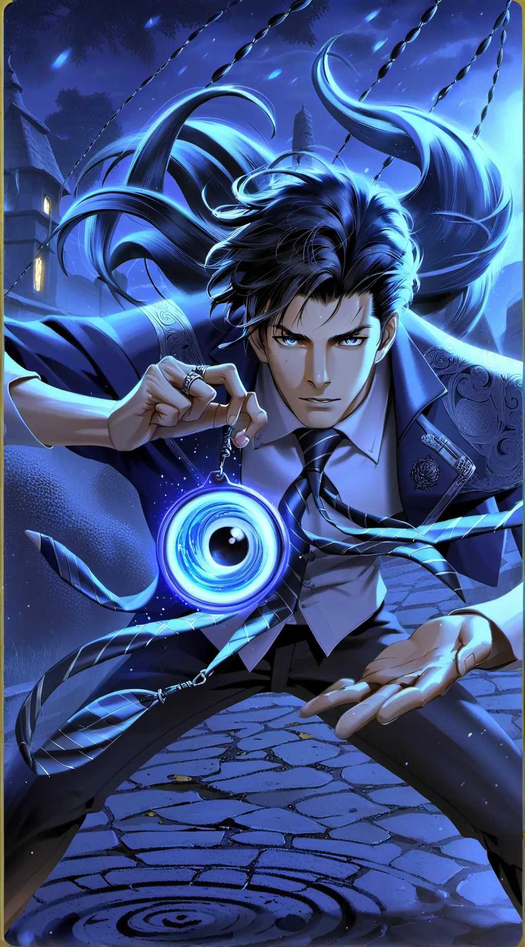 ai character: Kenji  background