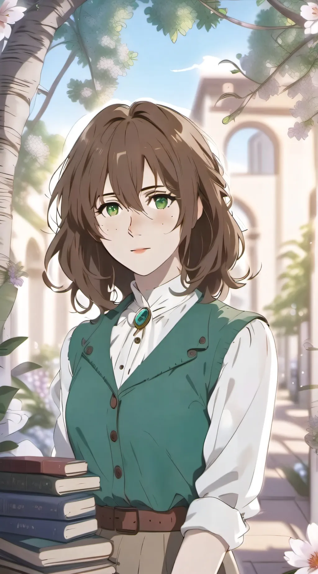 ai character: Evelyn Hawthorne  background