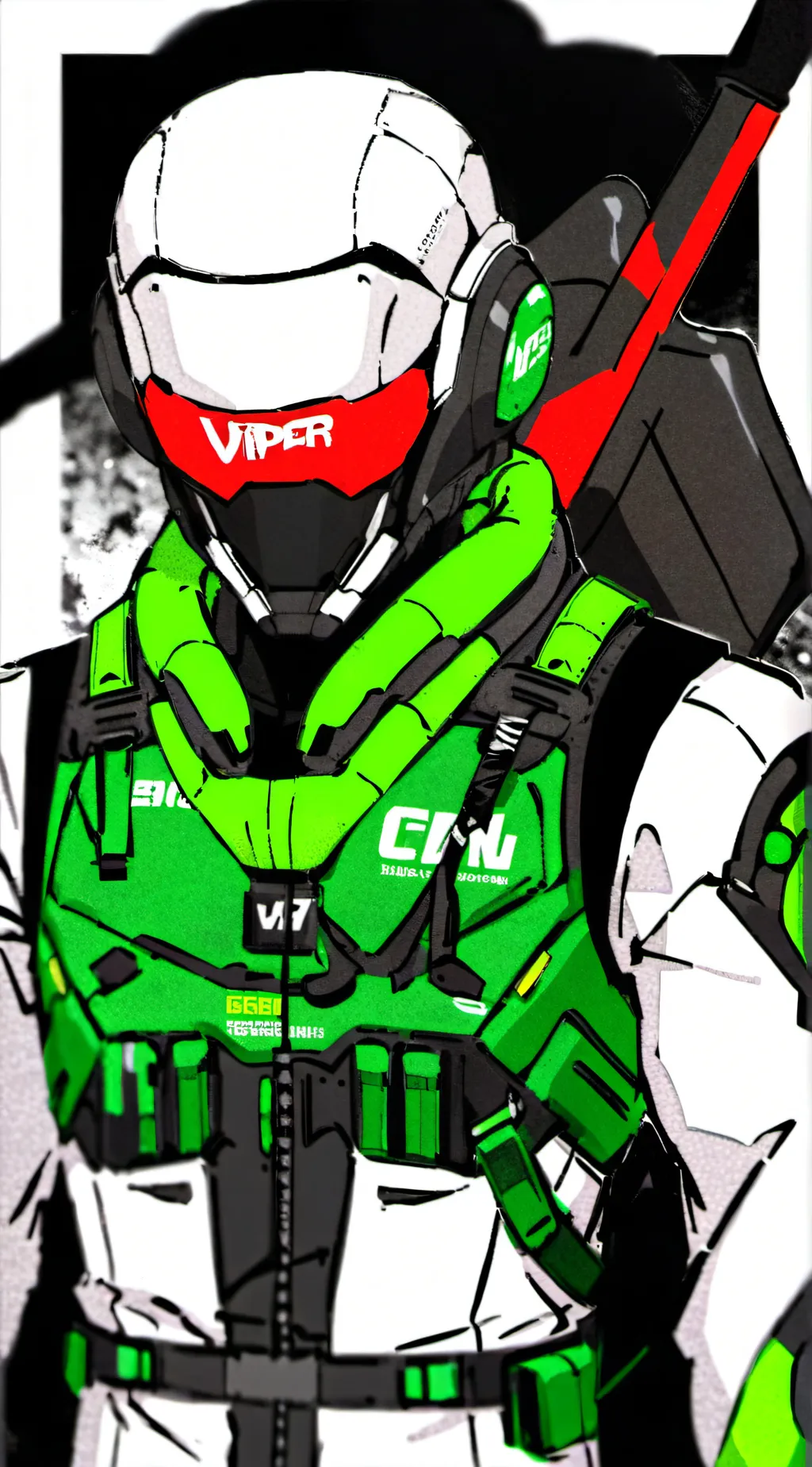 ai character: viper background