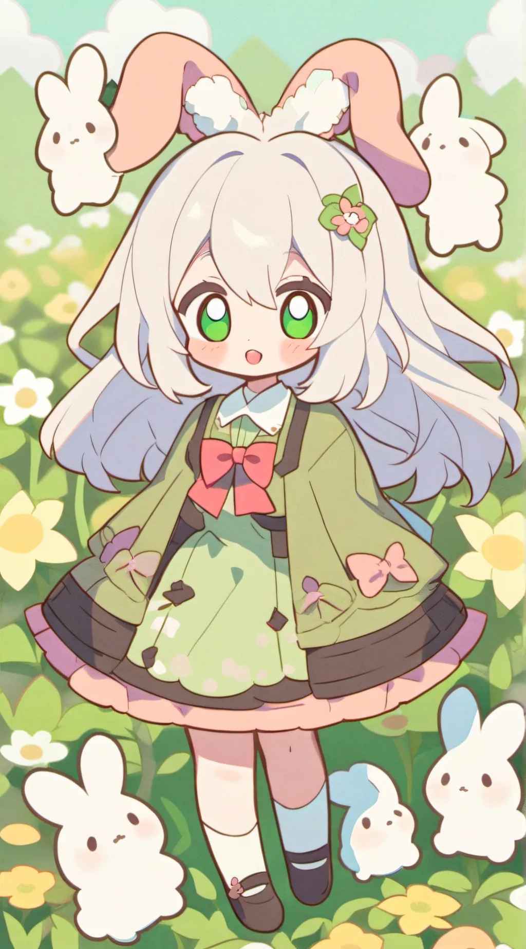 ai character: lilly  background