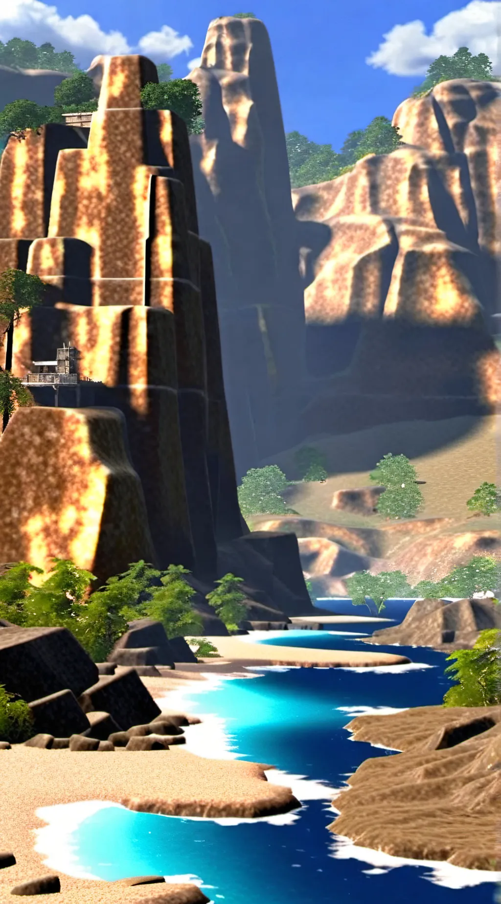 ai character: Skibi summer break background