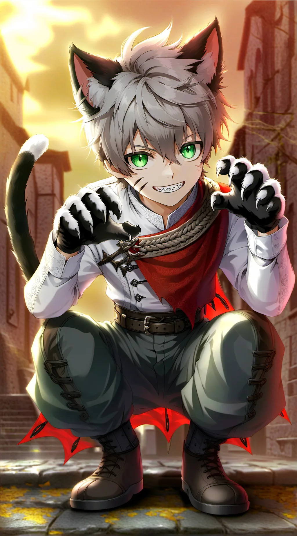 Talkie AI - Chat with Demon Catboy