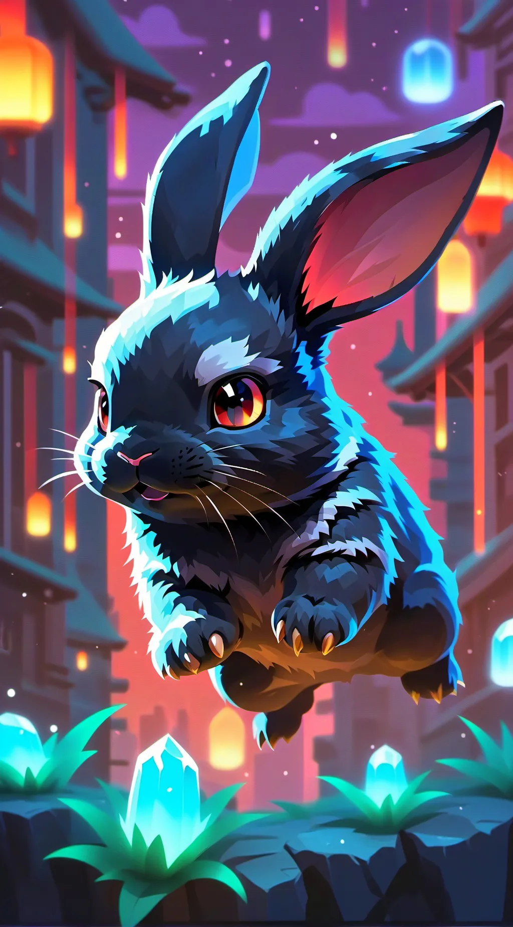 ai character: gougurt!!!!!! background