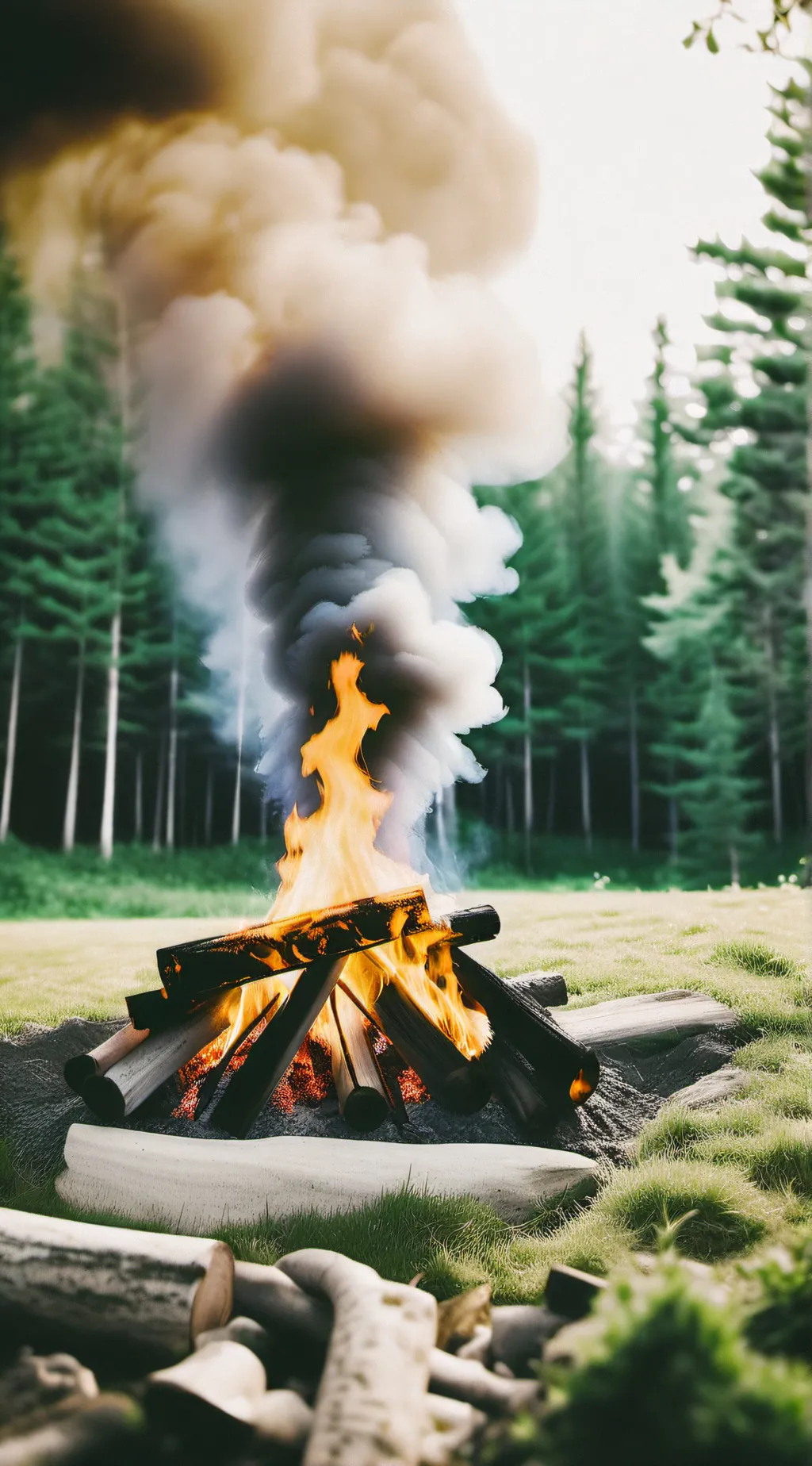 ai character: the sun vanished  background