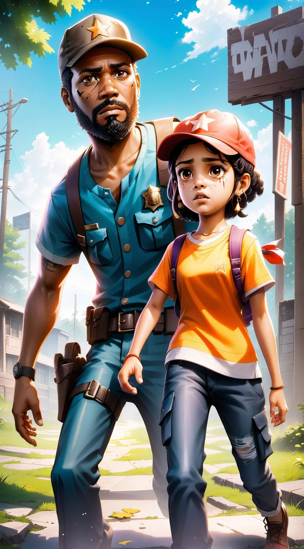 Talkie AI - Chat with twd Lee and Clem