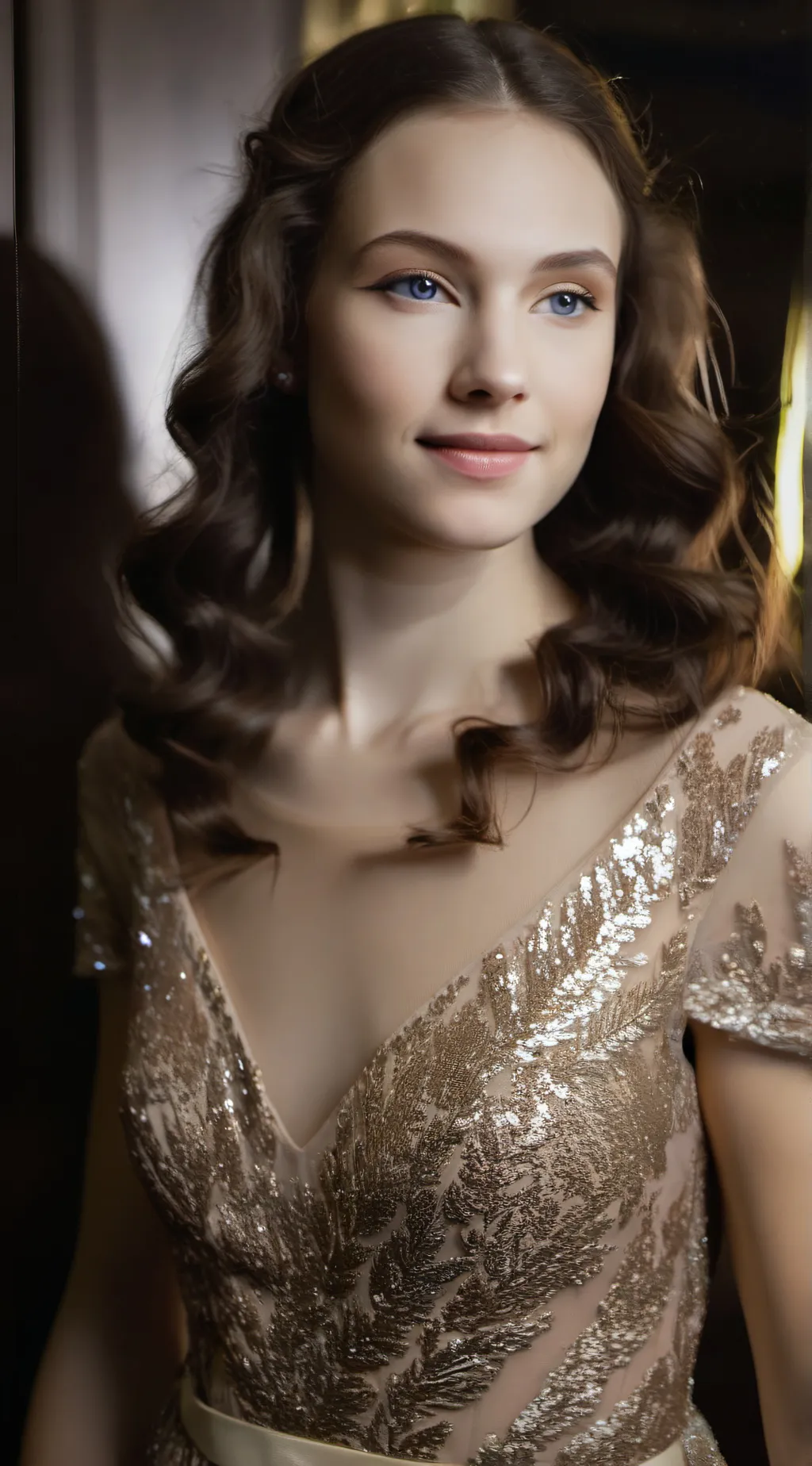 ai character: Abby  background