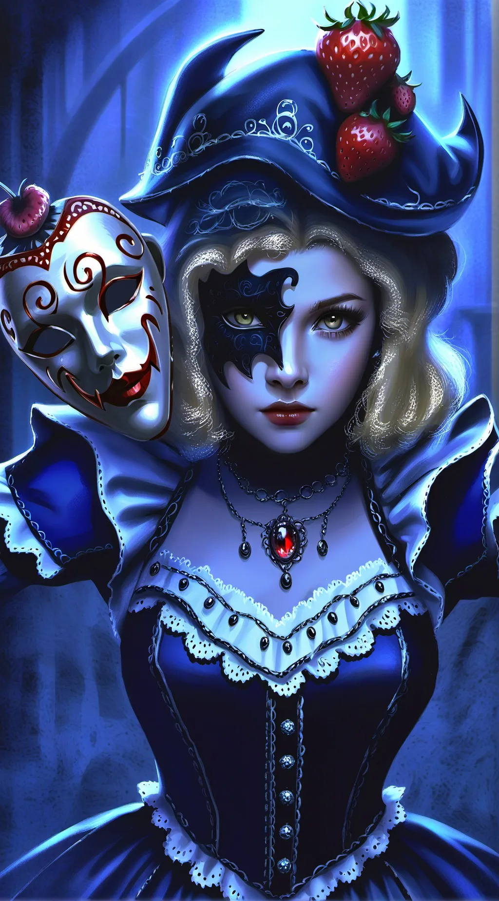 ai character: Monster circus background