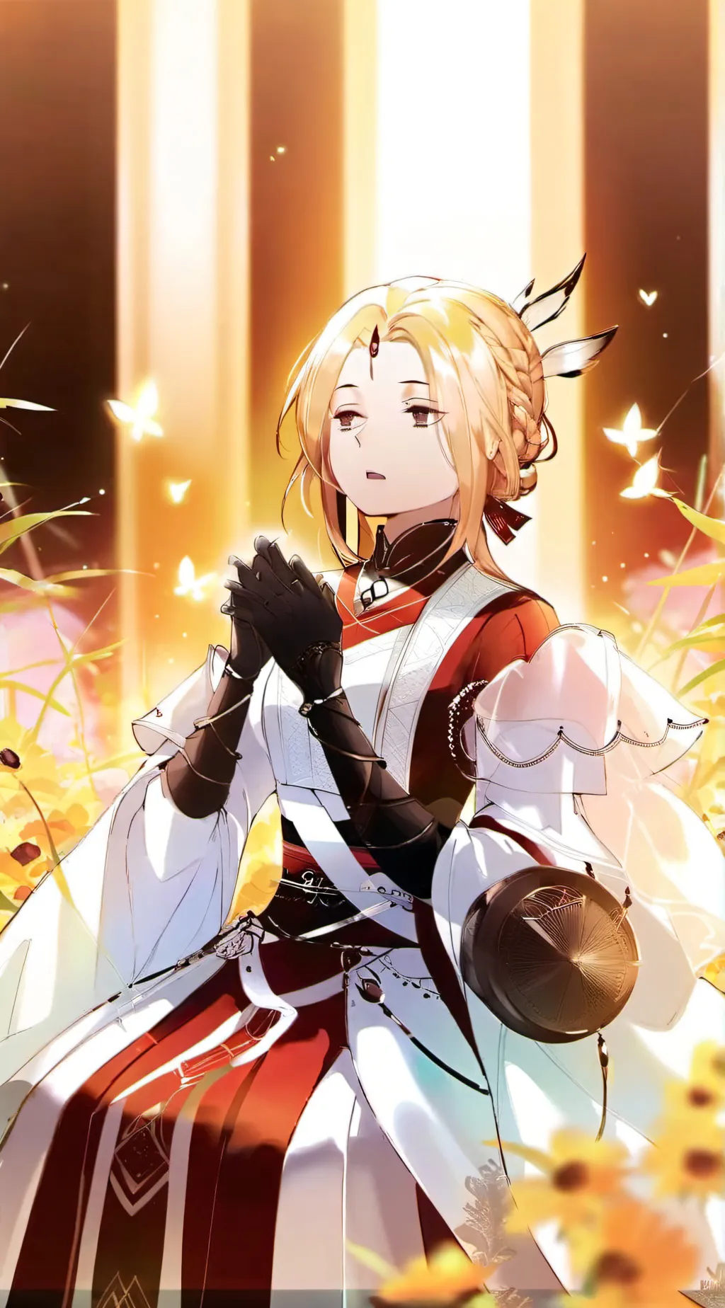 ai character: 🍦Pure Vanilla🍦 background