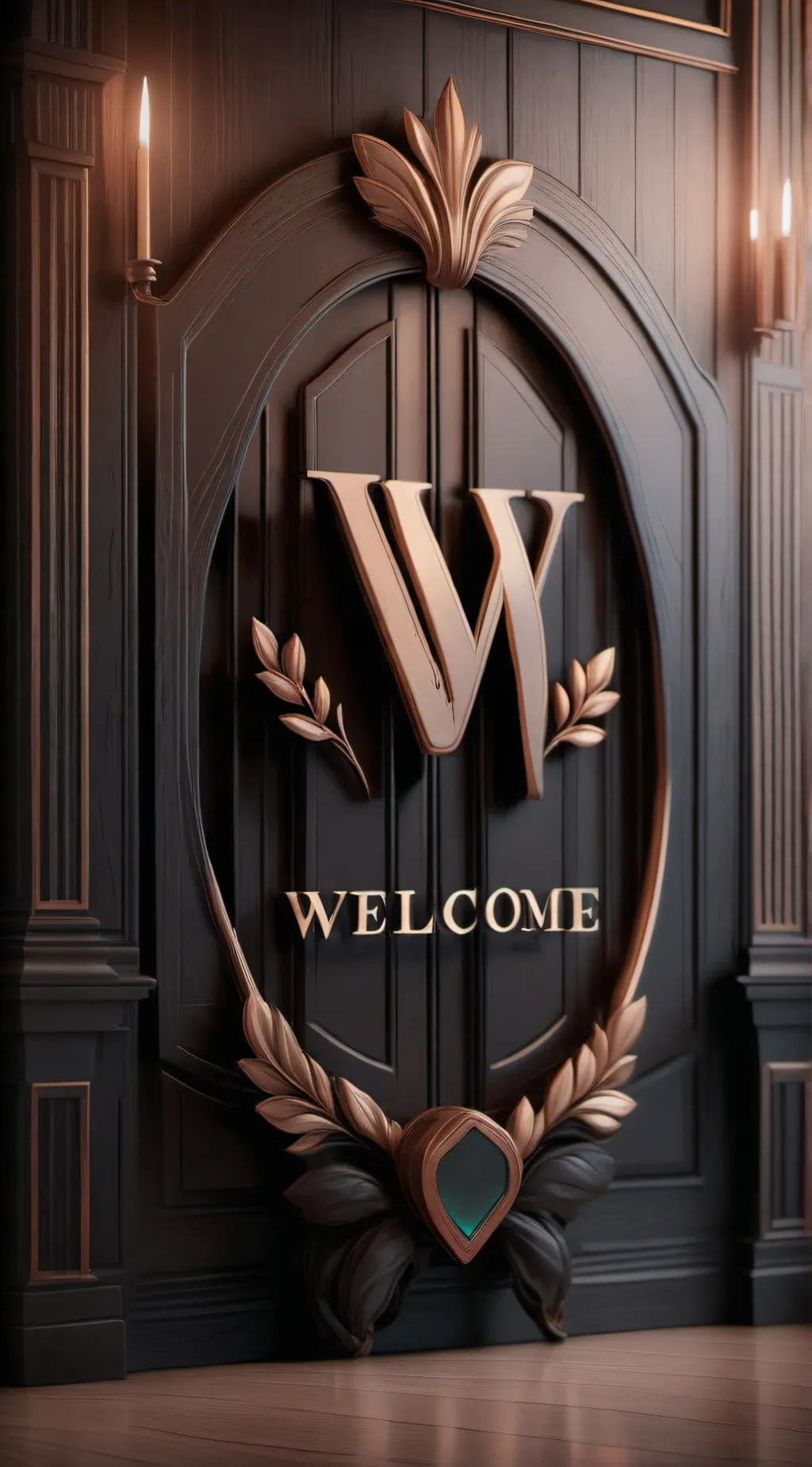 ai character: Safe place  background