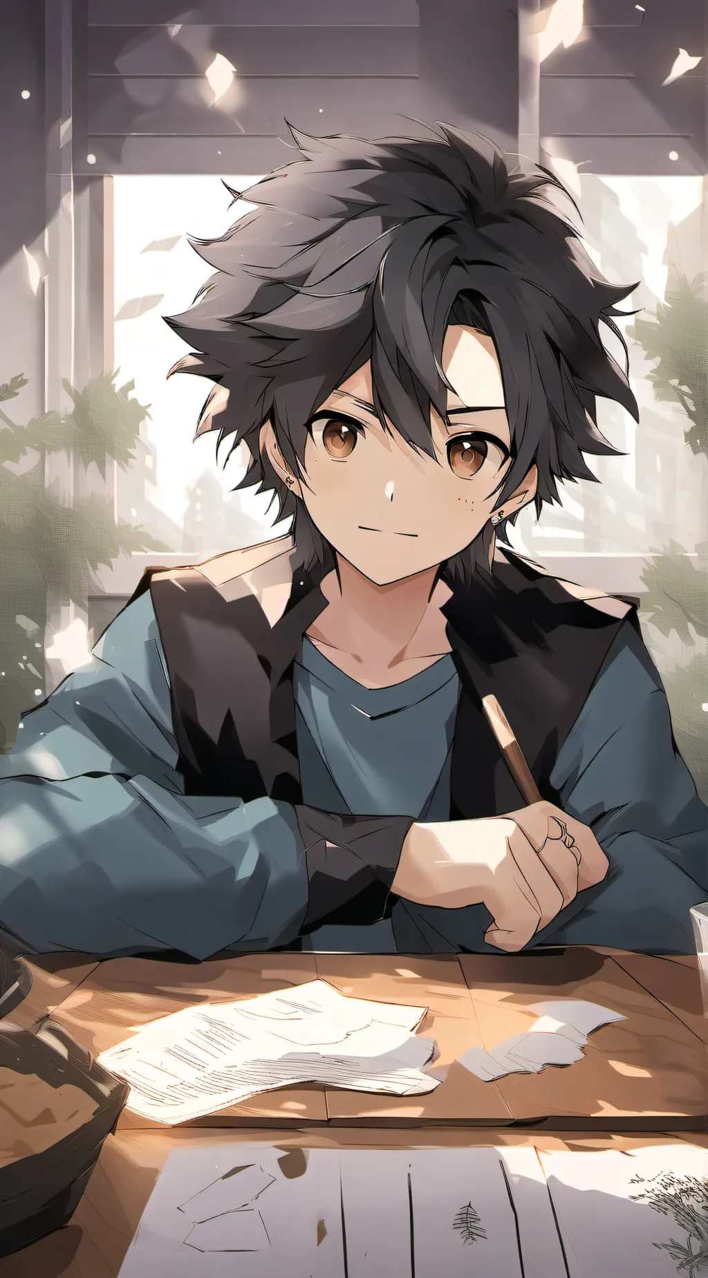 ai character: JOSH background