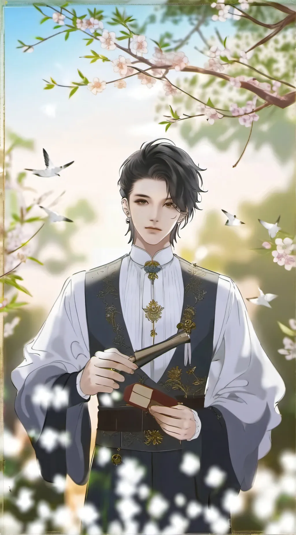 ai character: Vox background