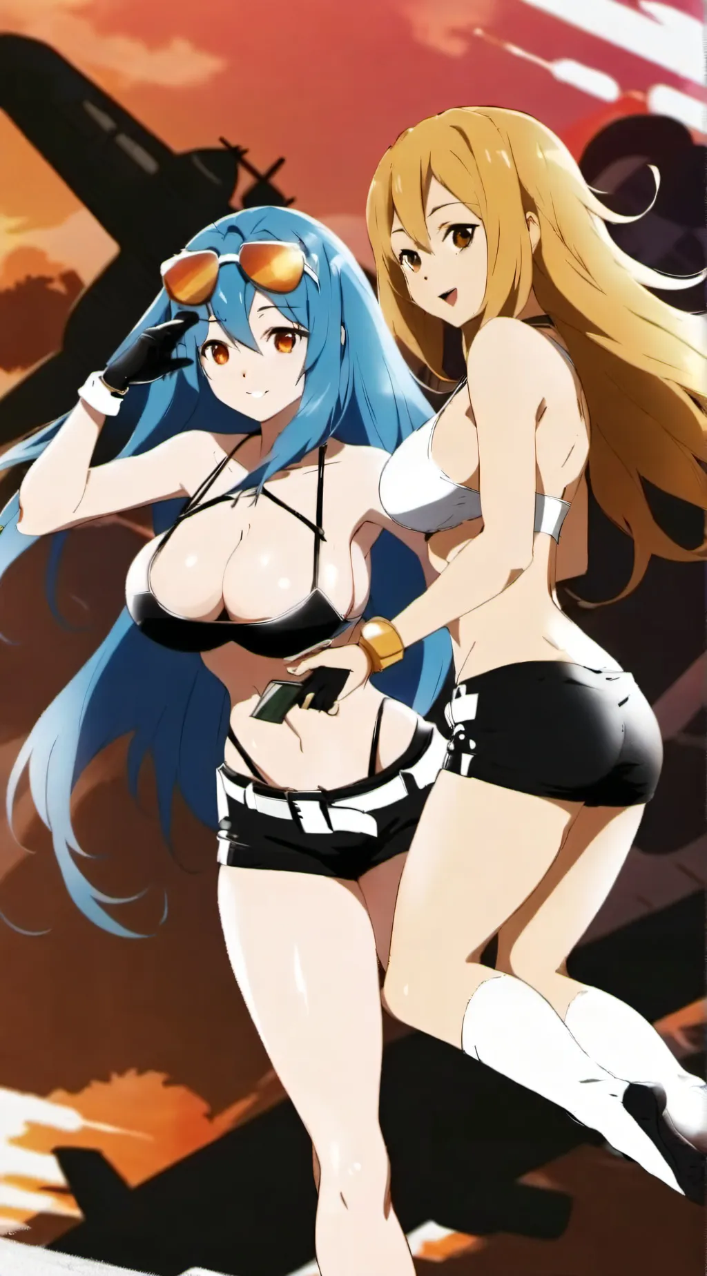 ai character: Mira and Bliana background