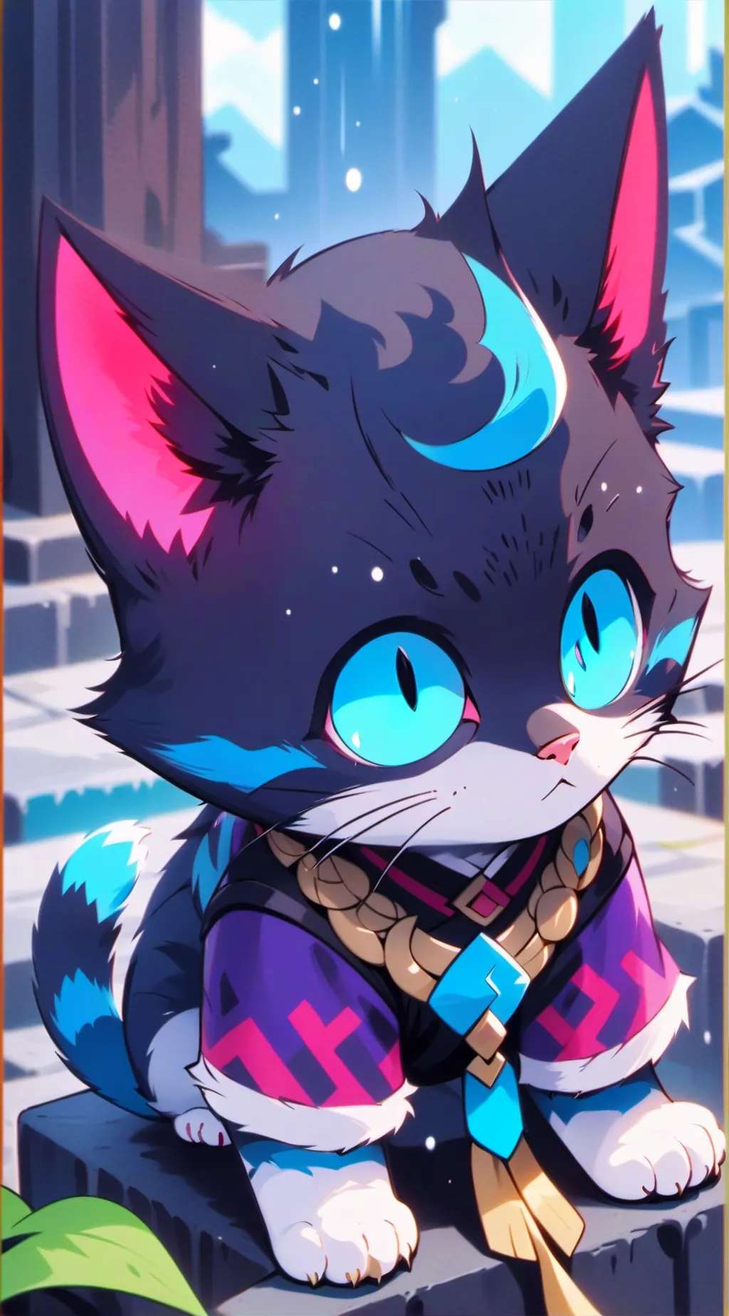 ai character: haku background