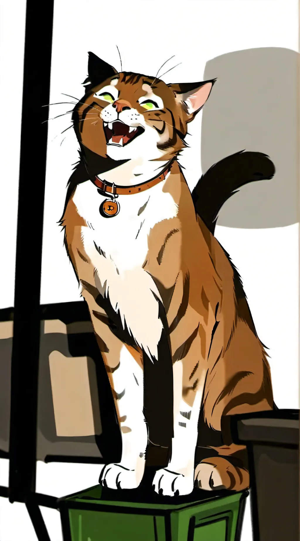 ai character: Nightshade background