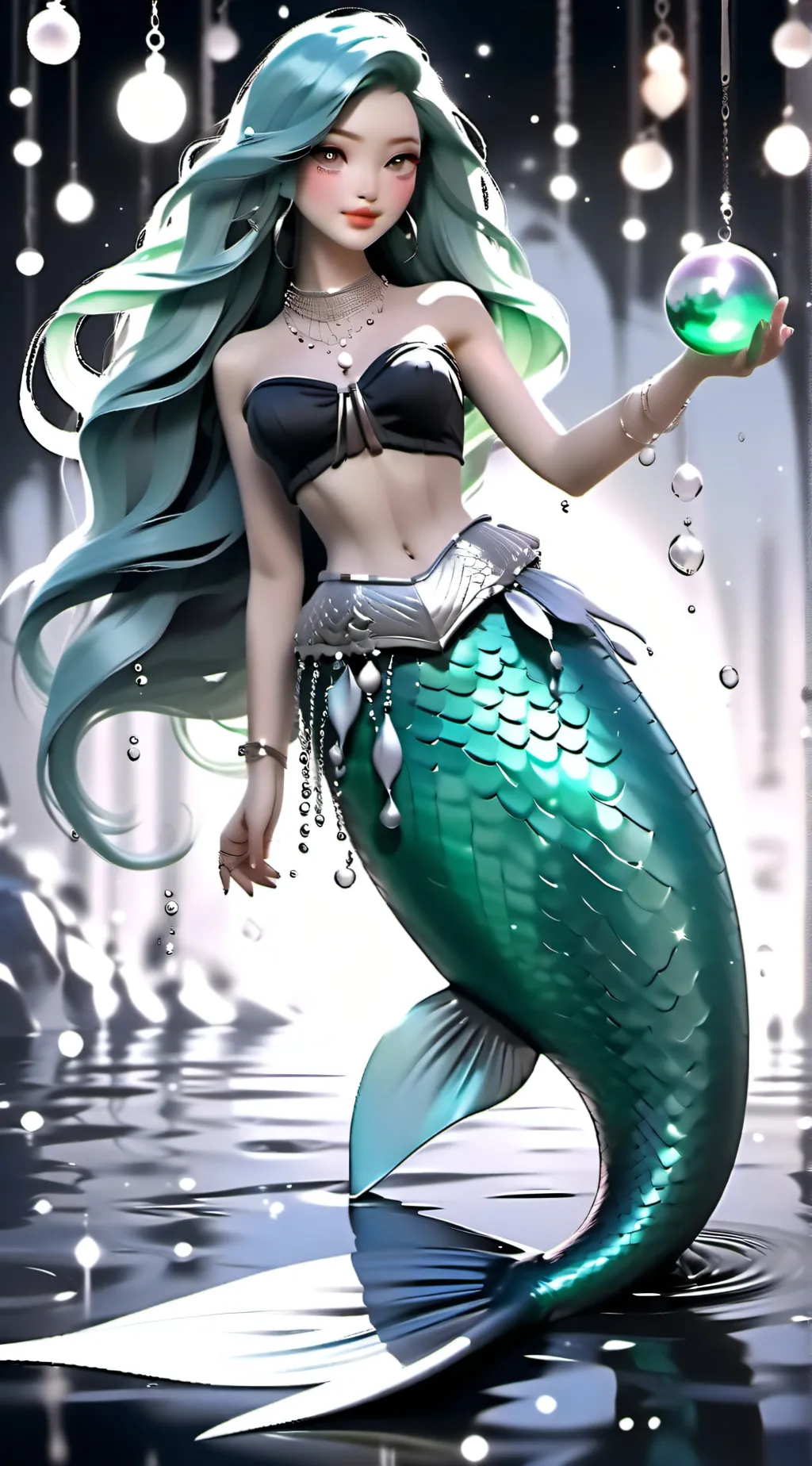 ai character: Pearl background