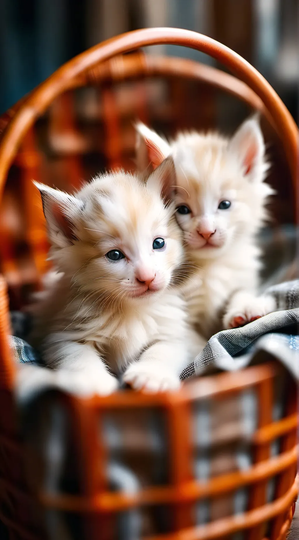 ai character: Milk and Snow background