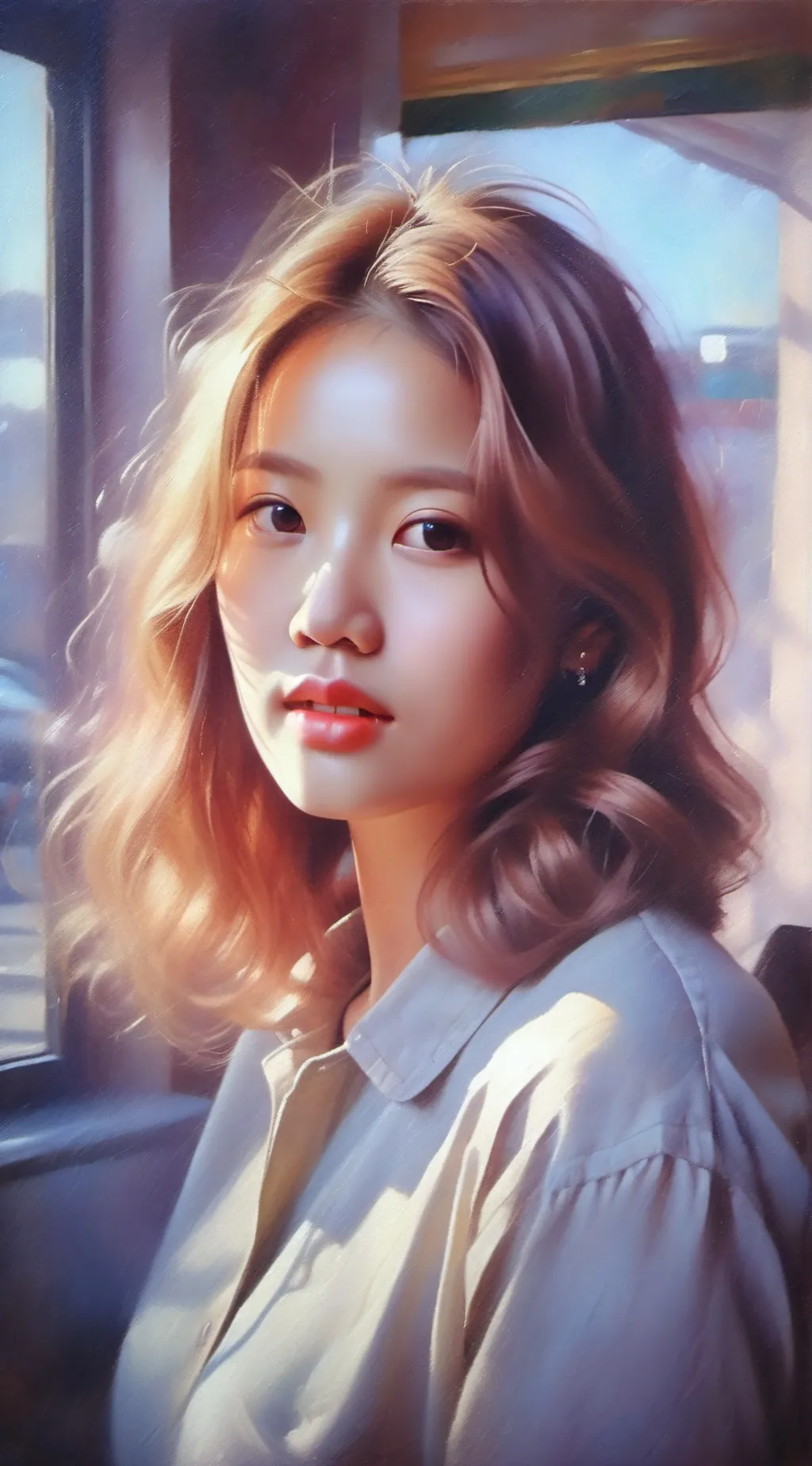 ai character: Vallery chung background