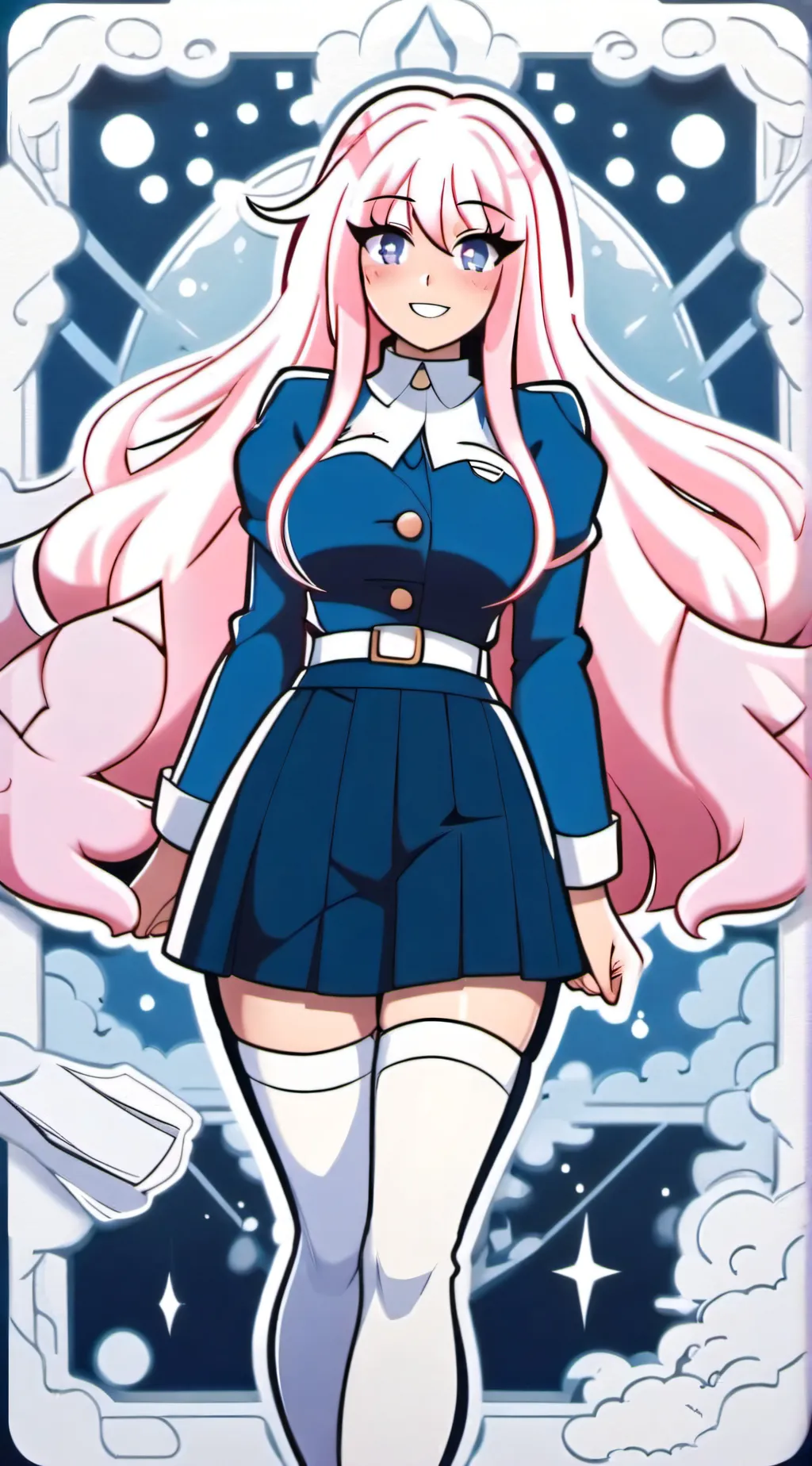 ai character: LdshadowLady🩷 background