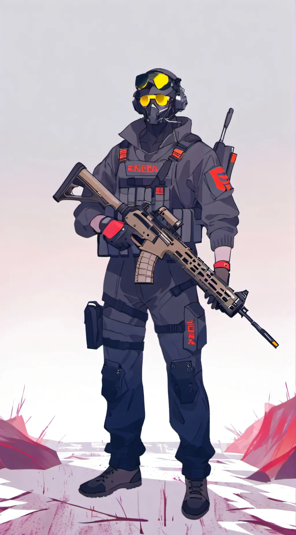 ai character: HH Convention background