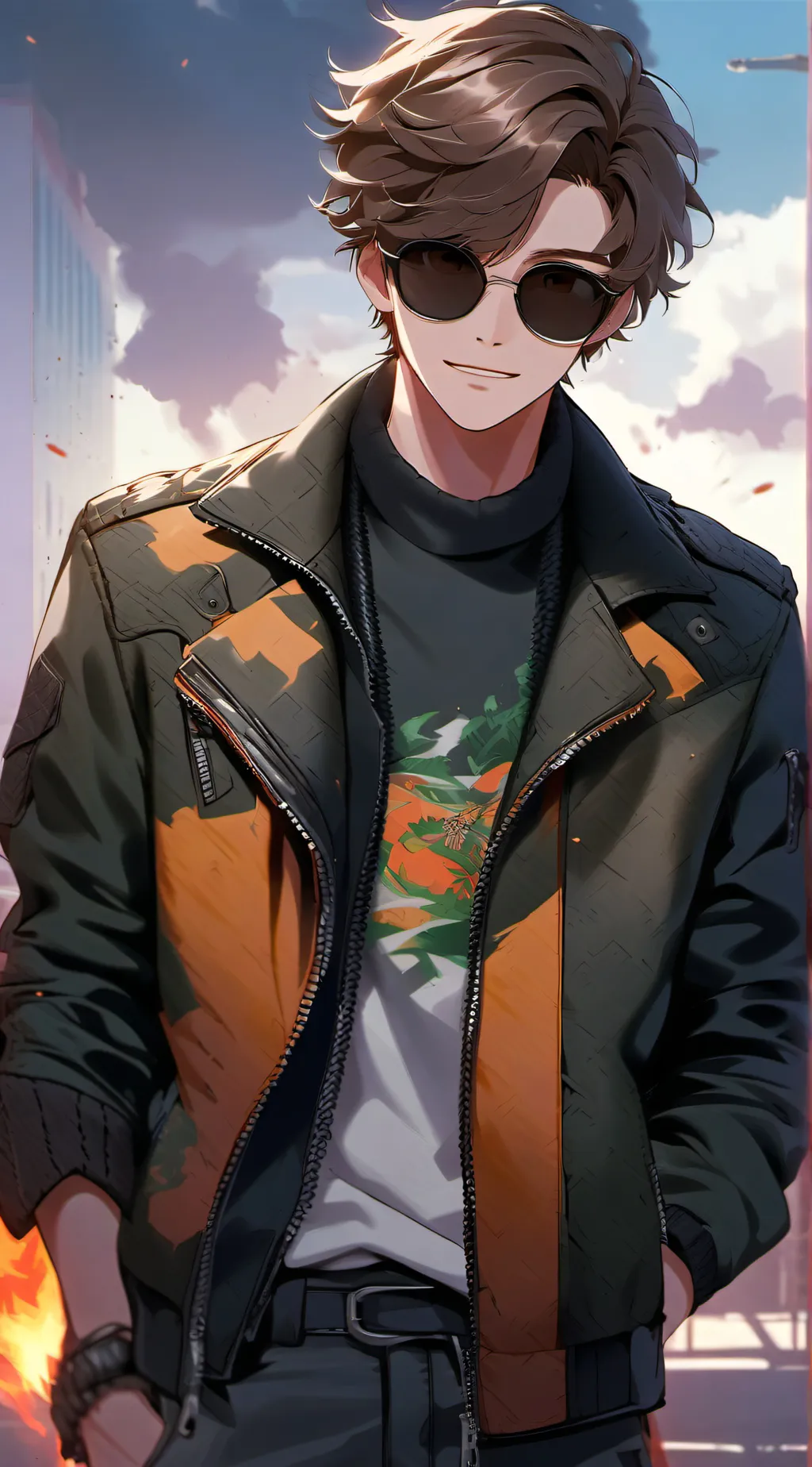 ai character: Noah background