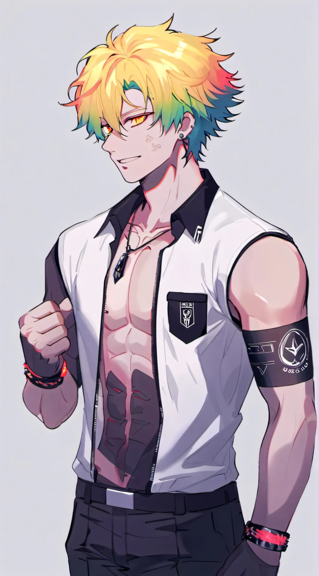 ai character: bakugou background