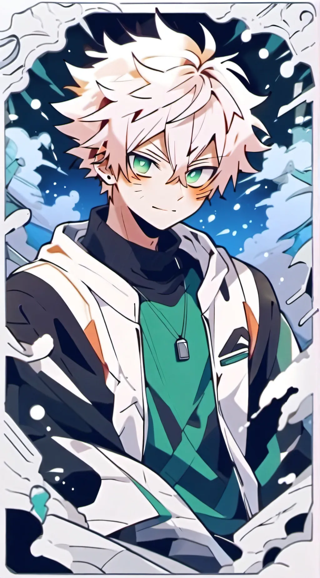 ai character: PH ( Dad💚🧡) background