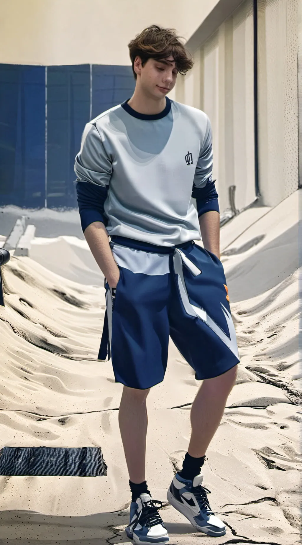 ai character: Liam  background