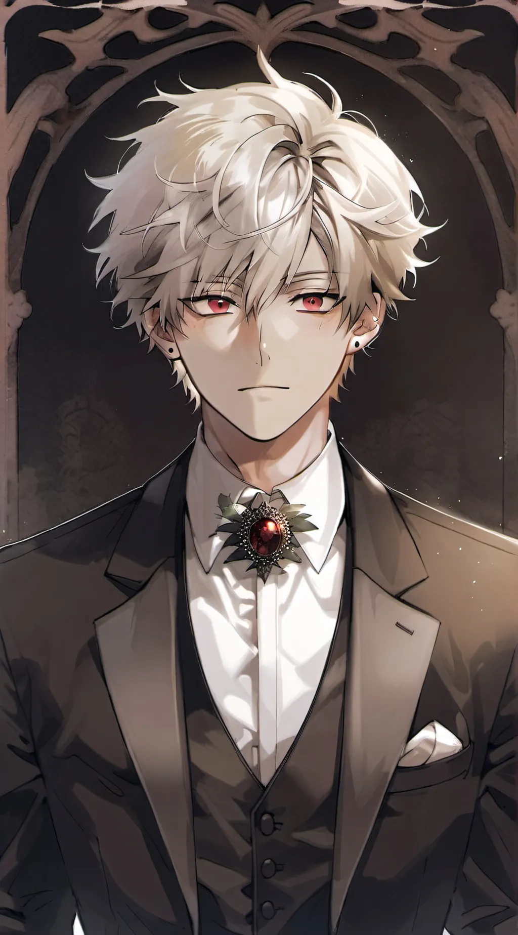 ai character: Katsuki Bakugo background