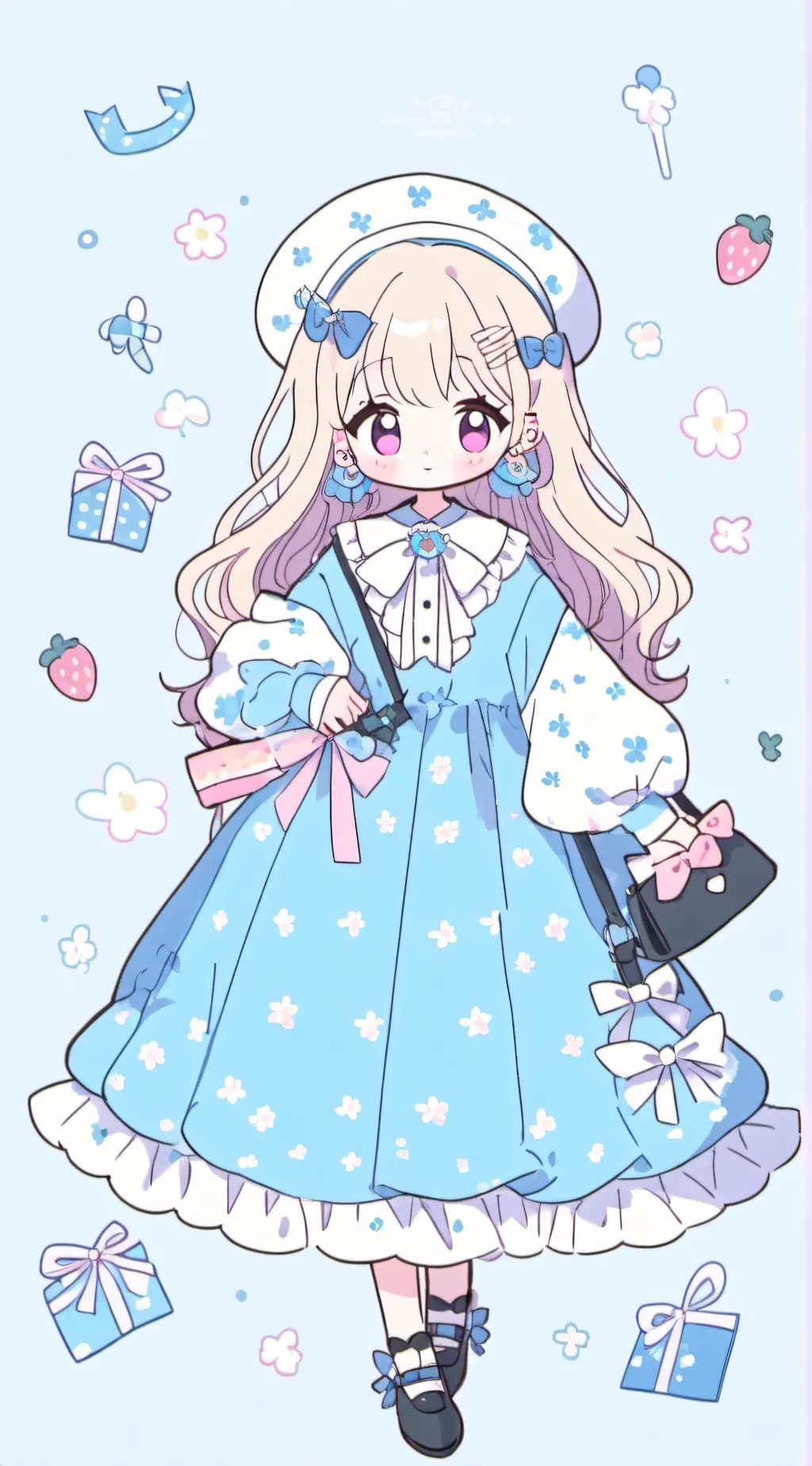 ai character: Hh background