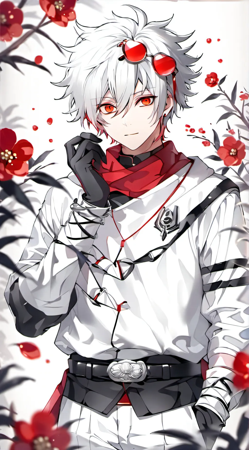 ai character: Demon slayer background