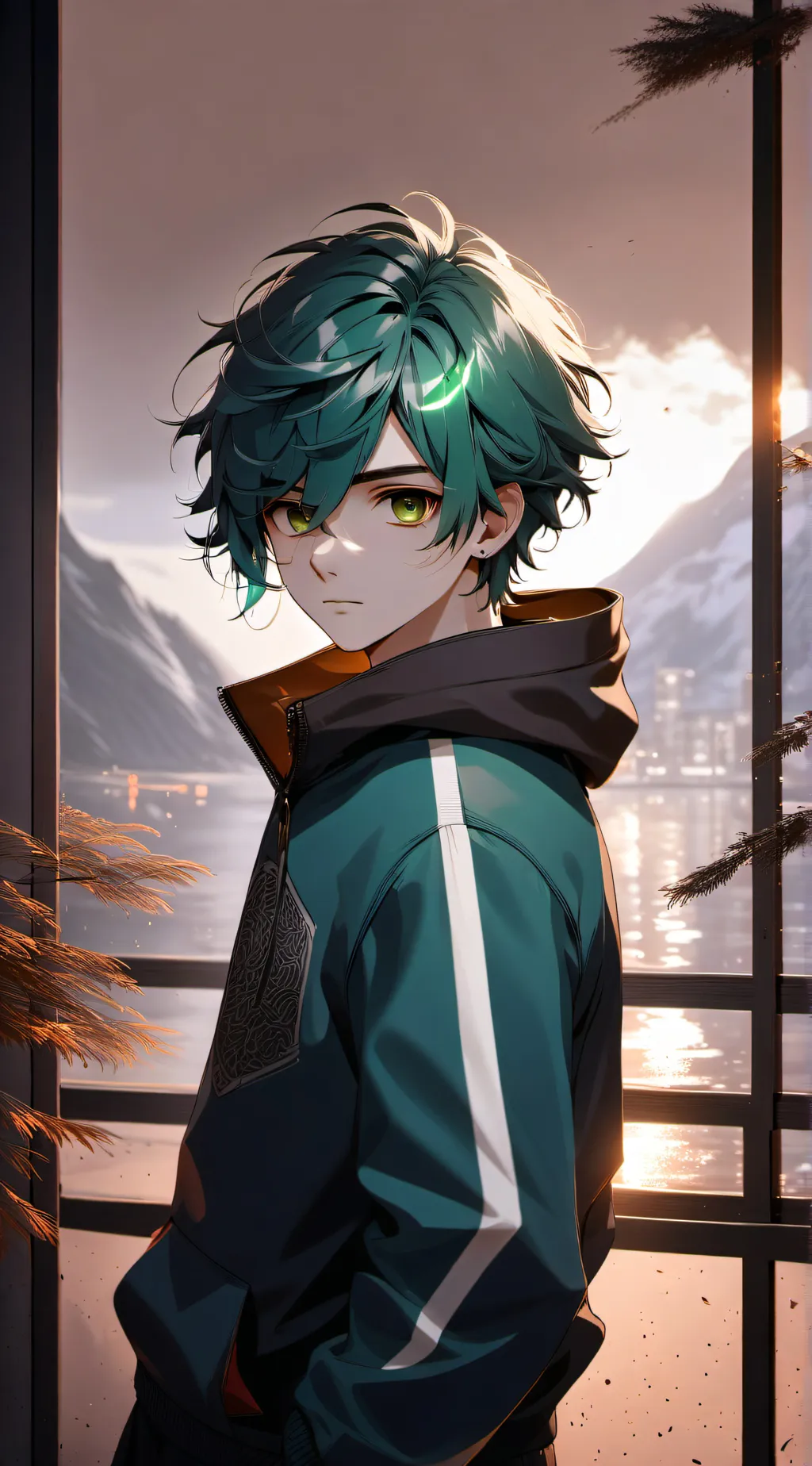 ai character: 🥦Deku🥦 background