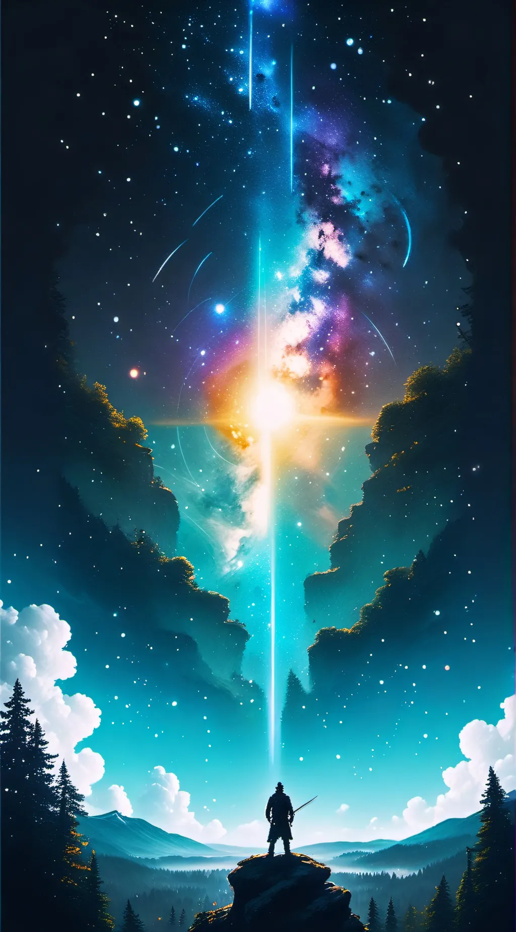 ai character: KNY HAIR COLOR  background