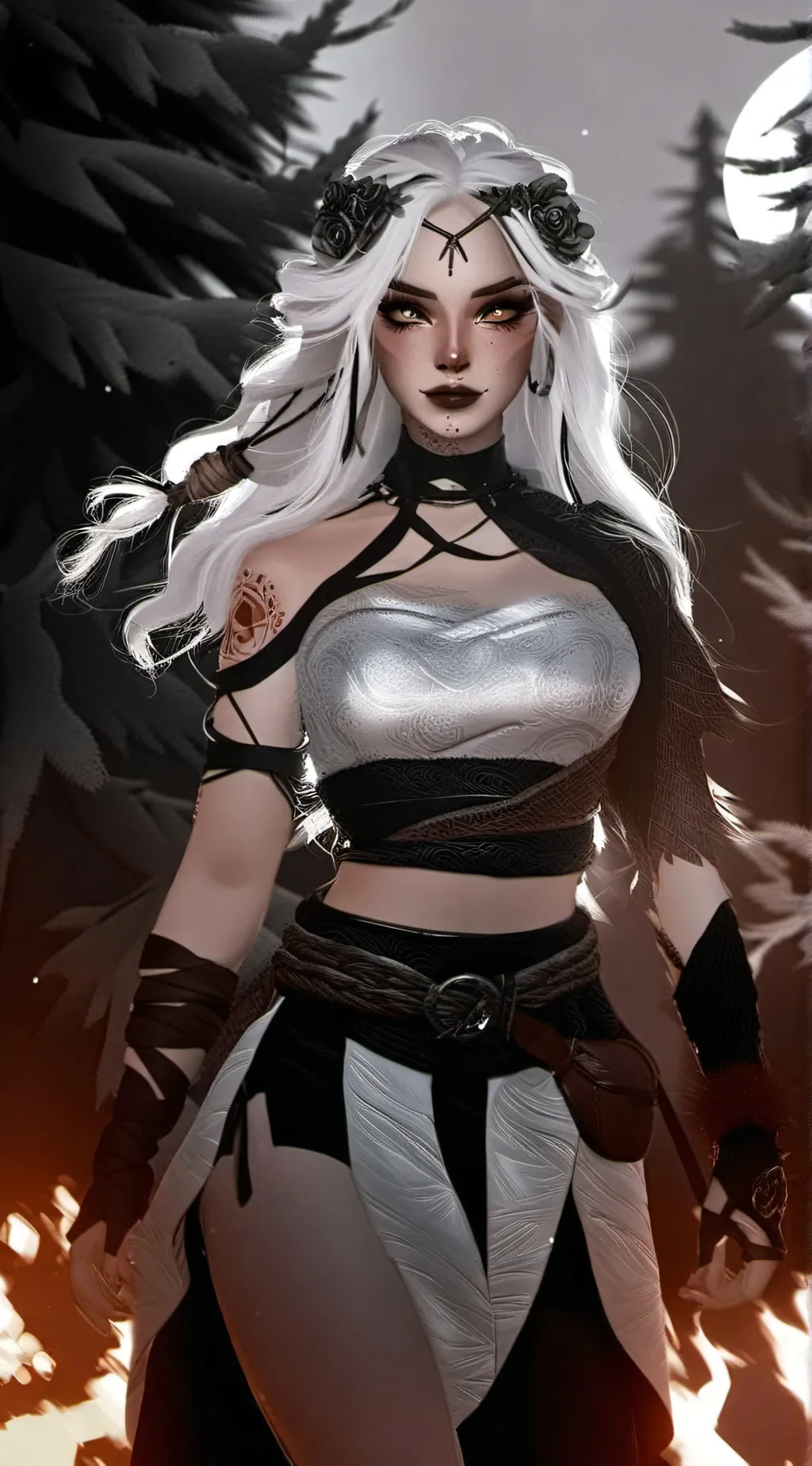 ai character: Rae (Nymph) background