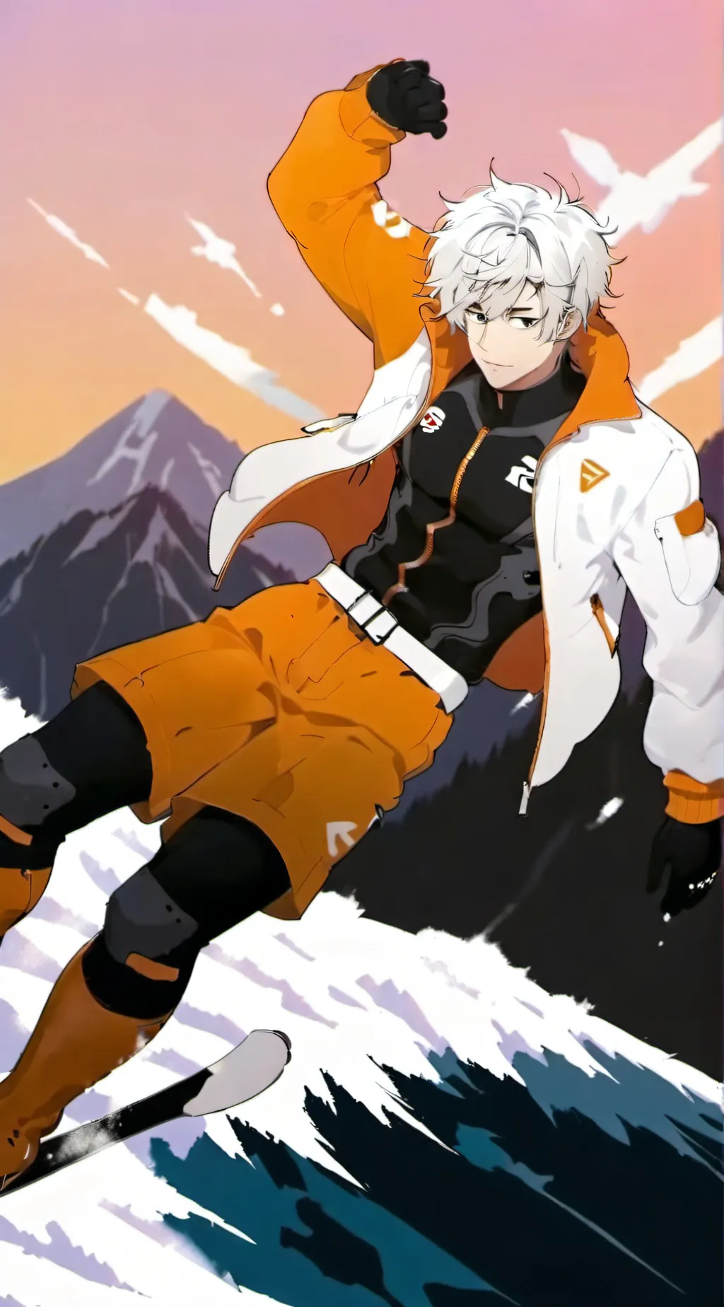 Talkie AI - Chat with The flying skier